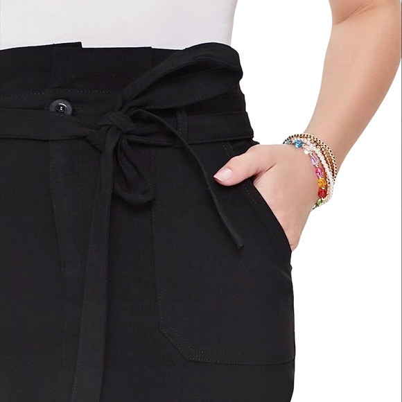 paperbag waist miniskirt 🖤 - Picture 4 of 7